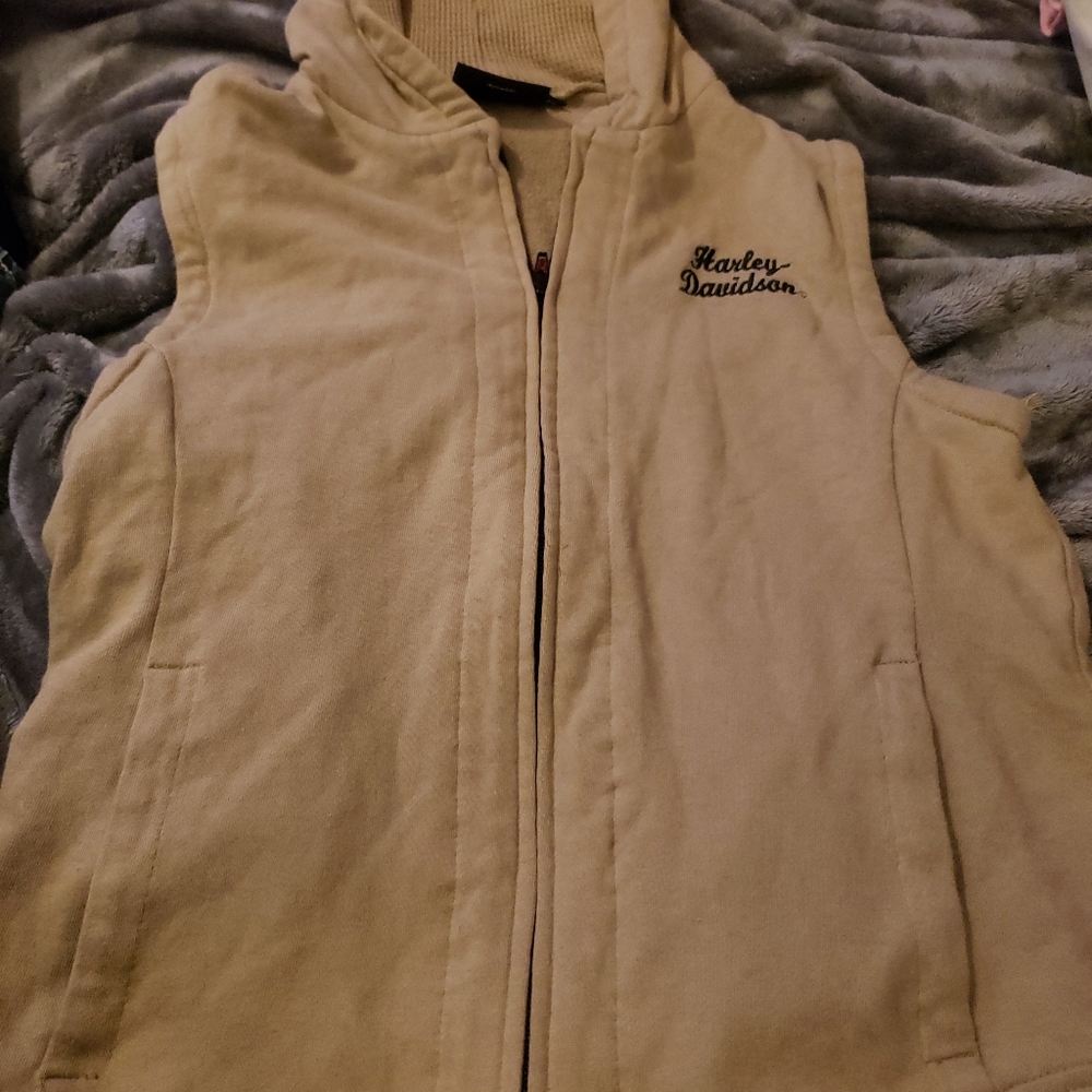 Women's Harley Davidson Sleeveless/Jacket Size: Medium